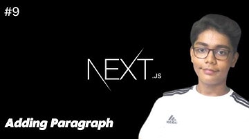 Adding Paragraph In Next.js | How To Add Paragraph Using Next.js For Beginners Tutorial