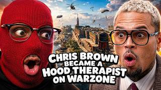 Chris Brown became a Warzone therapist