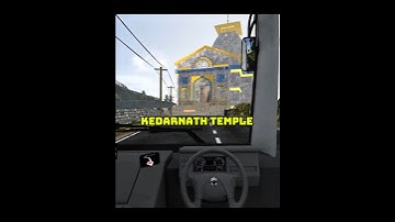 Aaj Phir Kedarnath temple Aagye #bussimulatorindonesia #minivlog #gaming #bussid #shorts