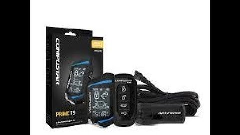 Compustar Prime T9 Alarm/Remote Start Demo(SUBSCRIBE)
