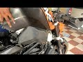 KTM Duke Full Maintenance DIY