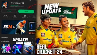 Real Cricket 24 new Update! IPL 2023 - T20, ODI, bug fix / New Important, RC24 PlayStore?