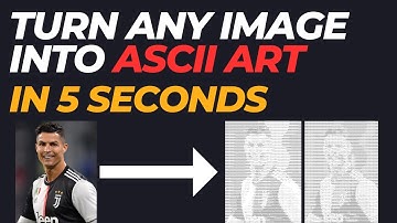 Turn Any Image Into ASCII Art in 5 Seconds