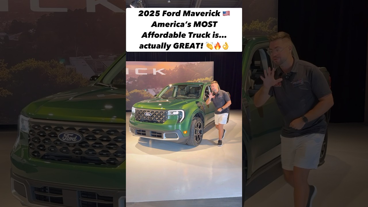 Five Reasons the 2025 Ford Maverick is America's BEST and *Most* Affordable Truck!