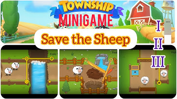 township mini game| save the sheep |playrix|Frolic Tips