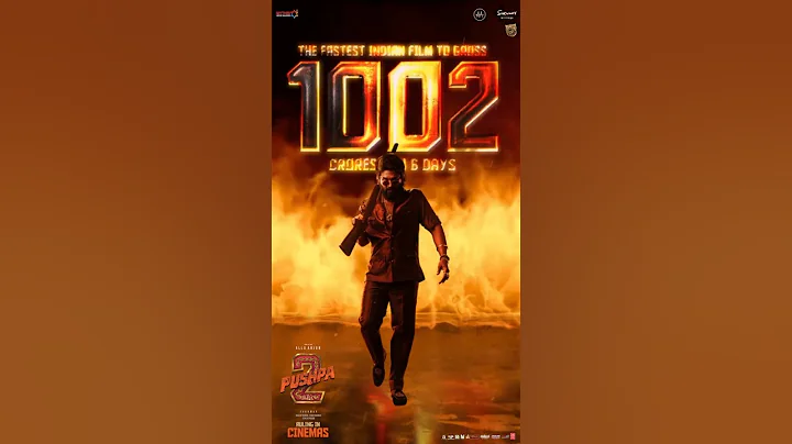 Pushpa's 1000Cr WILDFIRE | Pushpa 2 The Rule | Allu Arjun | Rashmika Mandanna | Sukumar | #YTShorts