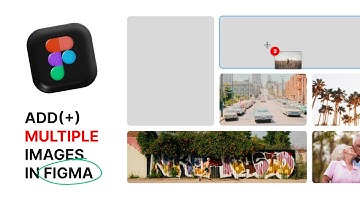 How to INSERT multiple images in figma