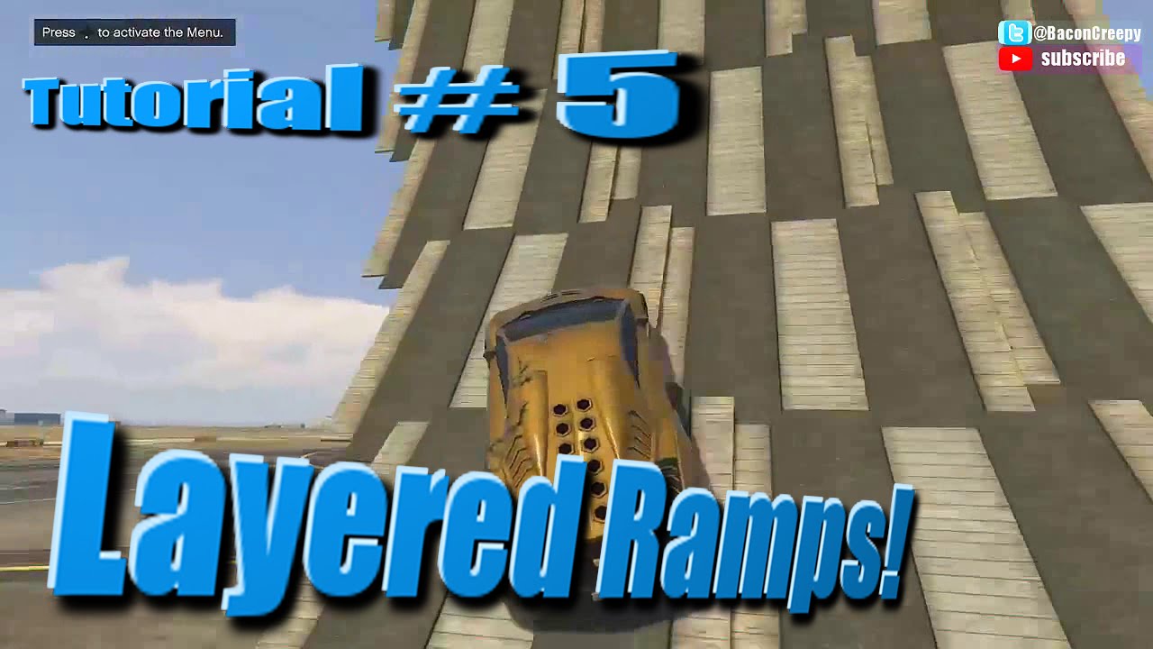 Creator Tutorial # 5 - Multi Layered Ramps - begining of corkscrew ...