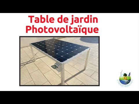 Table Solaire & Panneau solaire