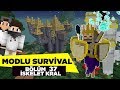 3.Sezon Minecraft Modlu Survival Bölüm 37 - İSKELET KRAL🤴