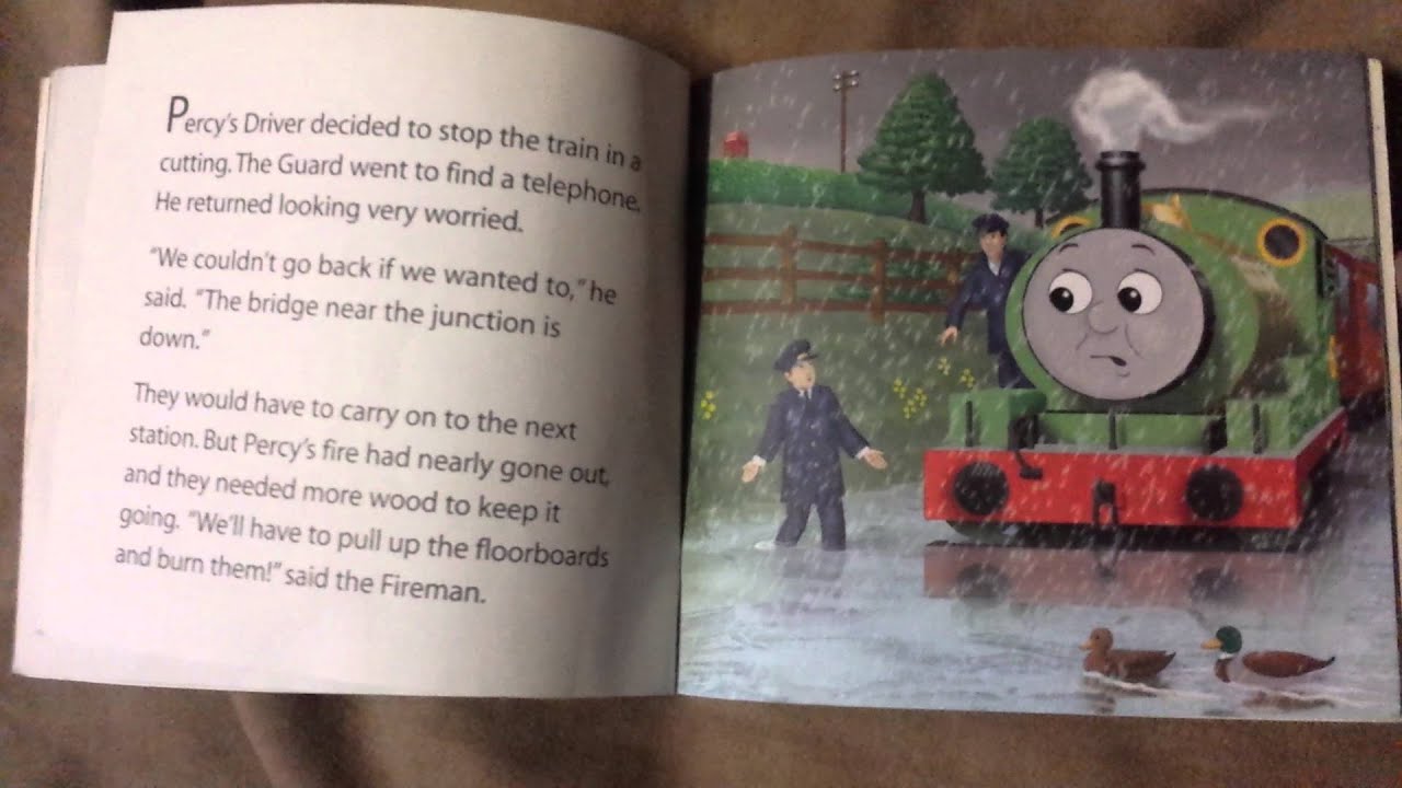 Thomas and Friends - Percy - Children's book READ ALOUD! - YouTube