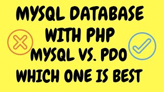 Mysqli Vs Pdo Connection 🔥 Kon sa choose kre | Php Database Connectivity |