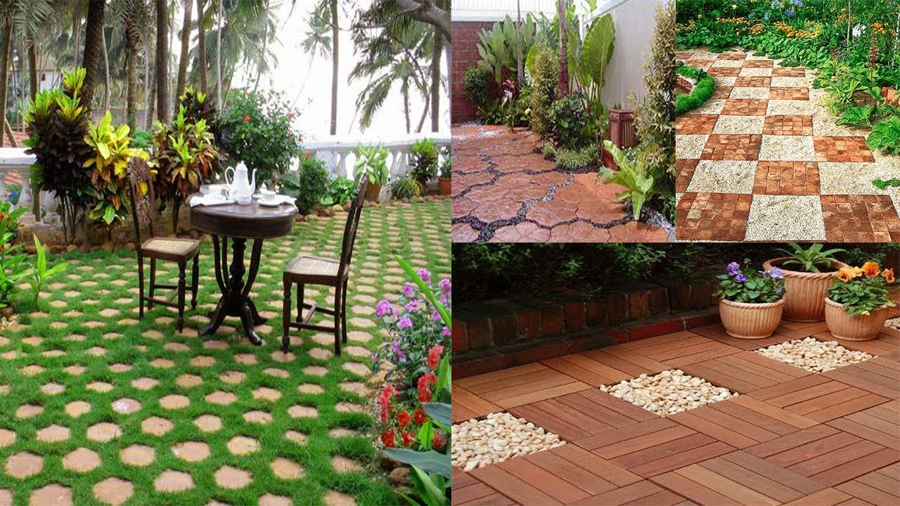 Fantastic Garden Flooring Ideas | Creative Patio Flooring Ideas outdoor ...