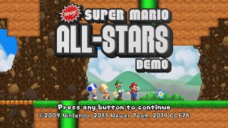 Newer Super Mario ALL - STARS Complete Walkthrough 100%