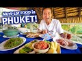 Eating 21 SPICY THAI FOODS in One Day!! | 3 MUST-EAT Restaurants in Phuket, Thailand!