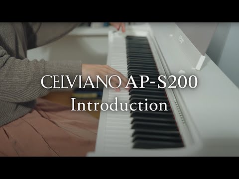 Цифрове піаніно CASIO CELVIANO AP-S200 BN, видео 1