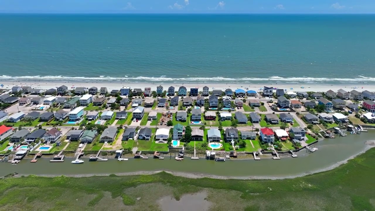 721 S. Waccamaw Drive, Murrells Inlet, SC 29576 Home for Sale Aerial Footage 1 YouTube