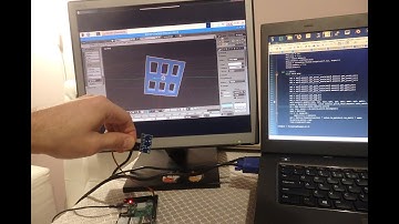 Raspberry Pi + MPU-9250 + Blender