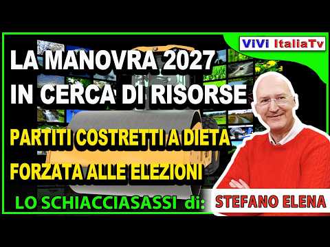 Video La Manovra 2027 dopo il Dpfp: molte misure di spesa iniziano a traballare vistosamente