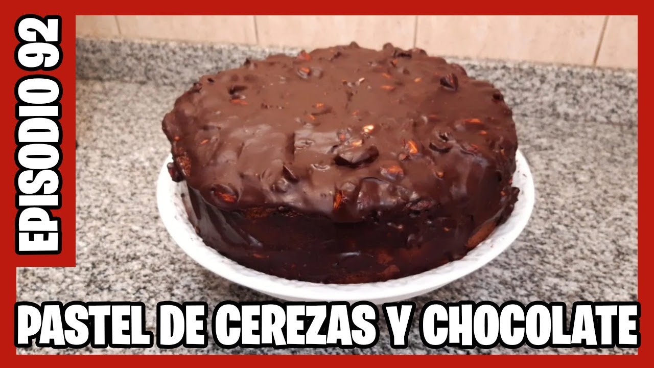 🍒PASTEL DE CEREZAS Y CHOCOLATE, EL MAS VIRAL DE LOS PASTELES DEL MOMENTO.