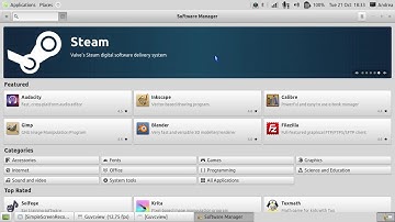 Linux Mint Software Manager On Debian.