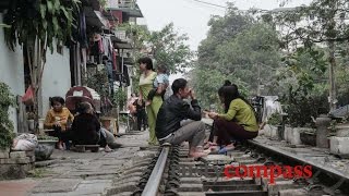 Train Street Hanoi before the Instagram rush