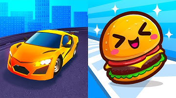 Race Master 3D VS Food Run - All Levels SpeedRun Gameplay Android iOS Ep1