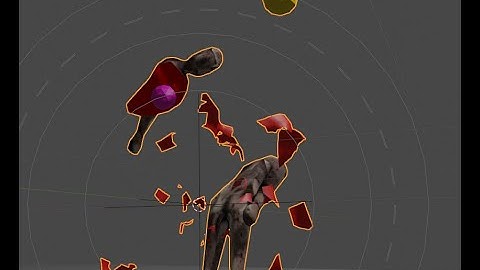 [UPBGE 3.0]  Shape keys + blood effect + mix + export to .mdd