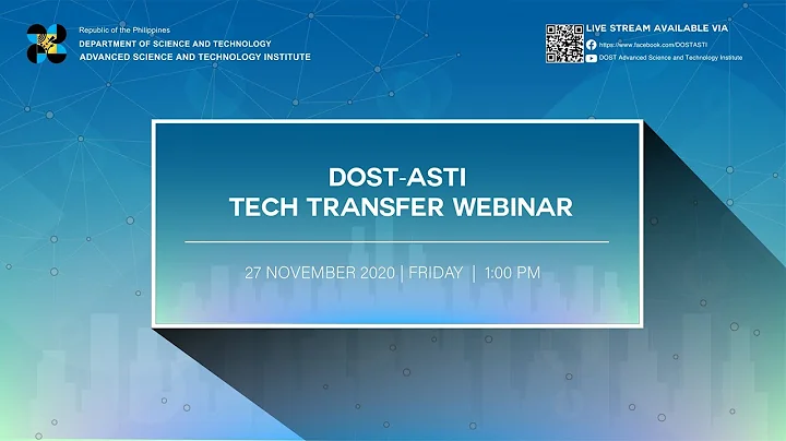 DOST-ASTI Tech Transfer Webinar - Licensee Testimo...