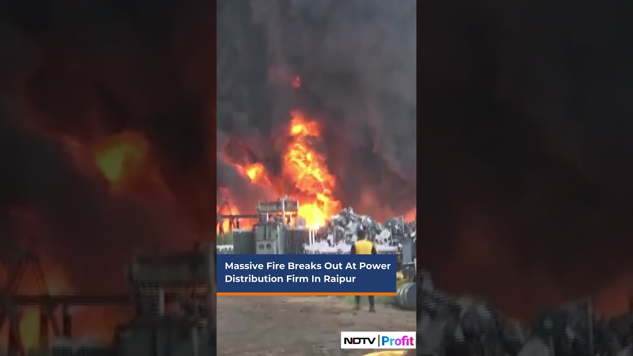 Massive Fire In Raipur, Chhattisgarh | NDTV Profit