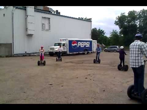 Nina Hale Inc team building Segway tour