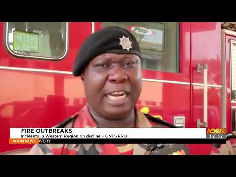 FIRE OUTBREAKS: Incidents in western Region on decline - GNFS PRO - Premtobre Kasee on (19-1-22) FIRE OUTBREAKS: Incidents in western Region on decline - GNFS PRO - Premtobre Kasee on (19-1-22)