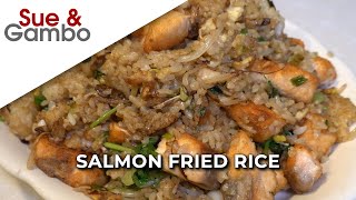 Salmon Fried Rice Recipe by Sue and Gambo 5,369 views 10 months ago 10 minutes, 17 seconds