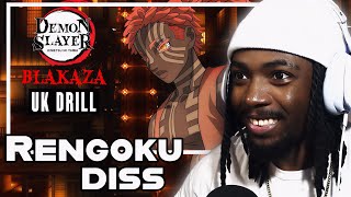 Pureojuice - Blakaza ( Demon Slayer Akaza Uk Drill) Rengoku Diss Reaction