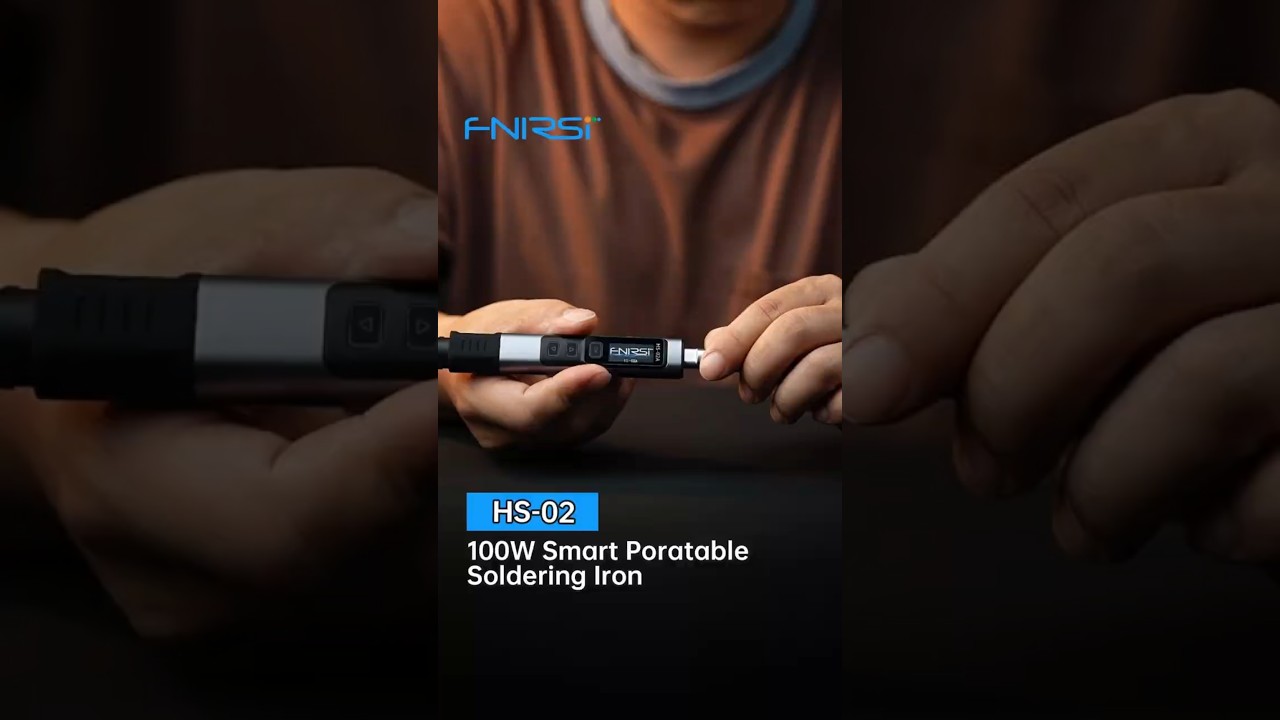 FNIRSI® HS-02 Soldador Inteligente