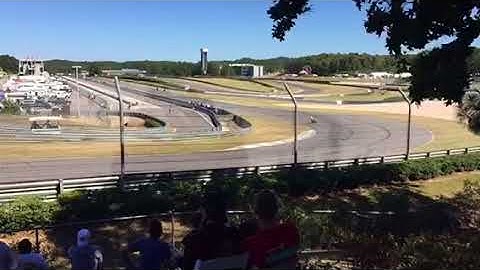 Conor Cummins in SloMo at the Barber Raceway in 2016