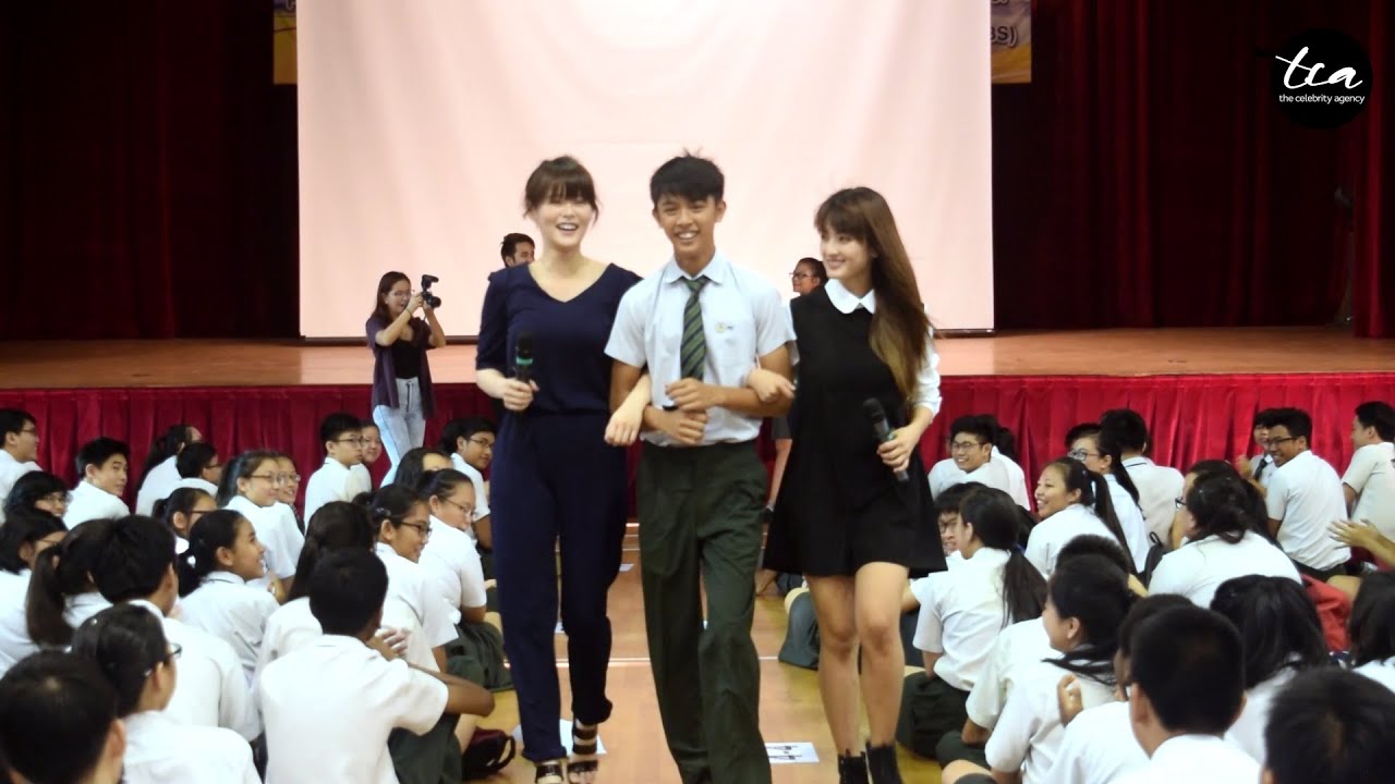 Let's catwalk down Woodlands Ring Secondary School! w/ Jayley Woo, Hong ...