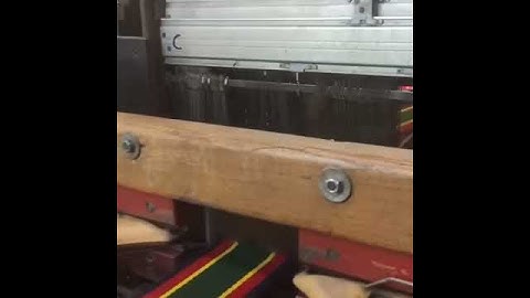 Shuttle Loom Video