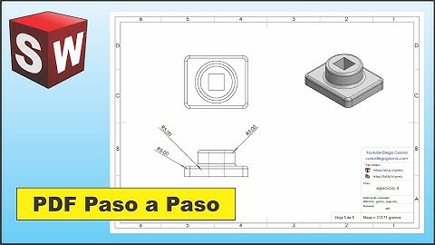 Curso Completo de SolidWorks Gratis - Aprende Paso a Paso desde Cero | Ejercicio 4