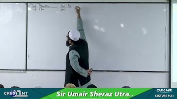CAF 1 Sir Umair Sheraz Lecture 9 A1