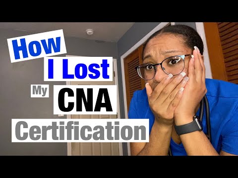 Video: Waar kunt u zich opnieuw laten certificeren voor cna?