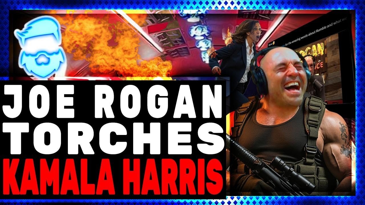 Joe Rogan BLASTS Kamala Harris & Finally Picks A Side! New Clip A STRONG Trump Endorsement By Rogan!