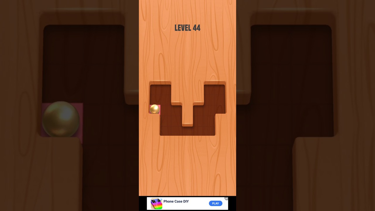 Amaze Game Level 44 Easily Cleared in One Attempt | Puzzle Gameplay 