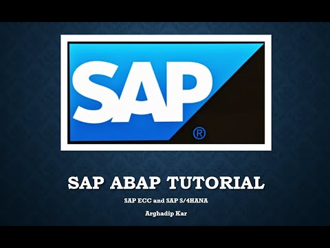 Video: Hvordan finner jeg BAPI for en transaksjon i SAP?