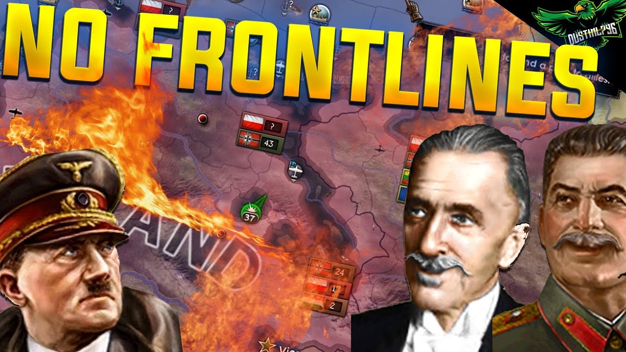 HOI4 Playing without Frontlines (Hearts of Iron 4 World Conquest attempt)