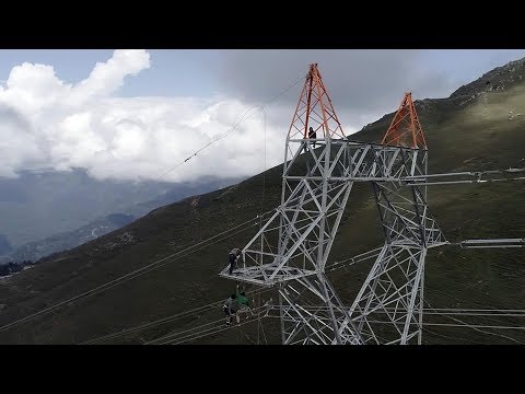 Yüksek gerilim cambazları bu ilçeden