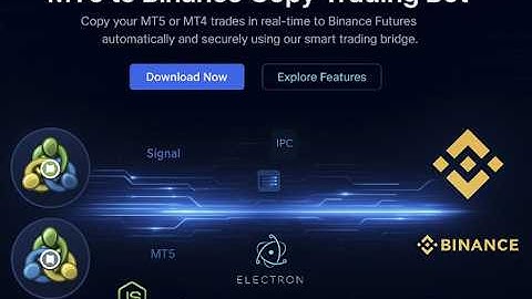 MT5 to Binance Copier — Turn MT5 Strategies Into Automated Crypto Trades