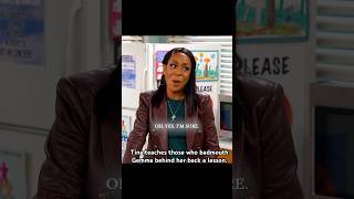 Tina teaches those who badmouth Gemma behind her back a lesson.#funny #shorts #shortvideo #series