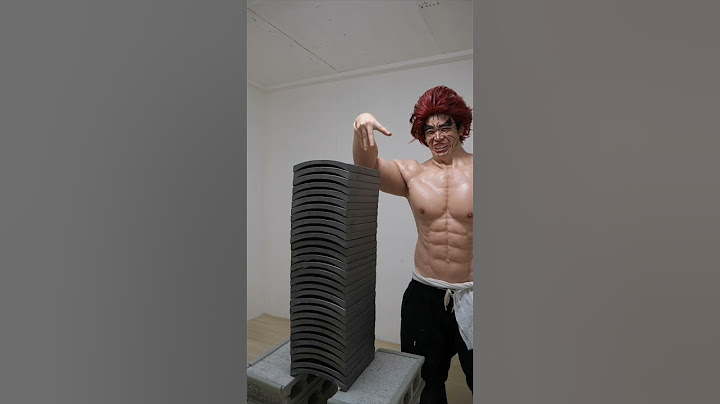 50段の瓦をせんべいのように割る男【実写版・範馬勇次郎】#zoolander #sigma #shorts
