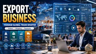 Manage Export Orders, Shipping & Trade Smarter  Export Business Management System